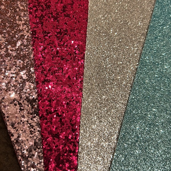 Glitter Faux leather - Picture 2 of 4